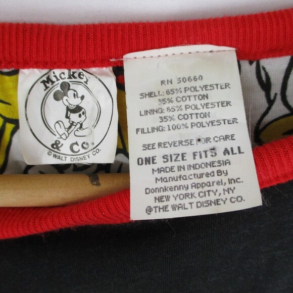 Vintage 90s Disney Mickey & Co Donald Duck Reversible All Over Print Sweatshirt - Picture 5 of 6